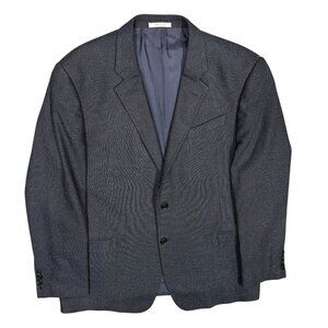 Giorgio Armani Donegal Blazer Recent Wool Sport Coat Made in Italy Blue 44R